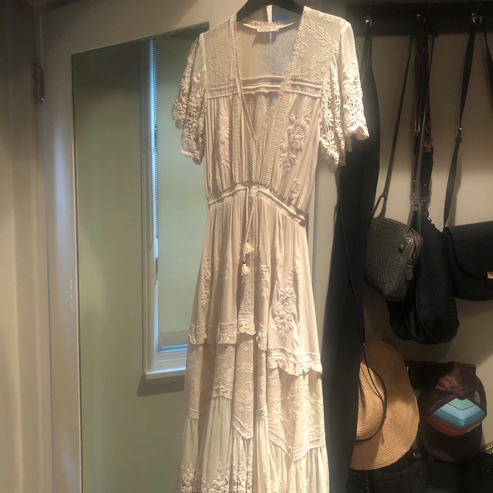 Spell and gypsy collective Maggie Boho midi dress.